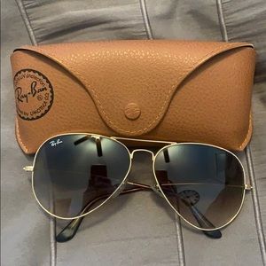 Ray Ban Aviator Large Metal Sunglasses